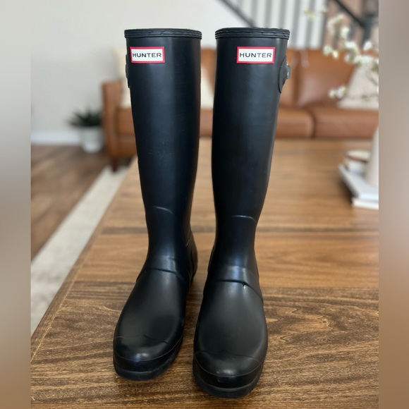 Black Hunter Boots | Women’s US 10 - Picture 1 of 2